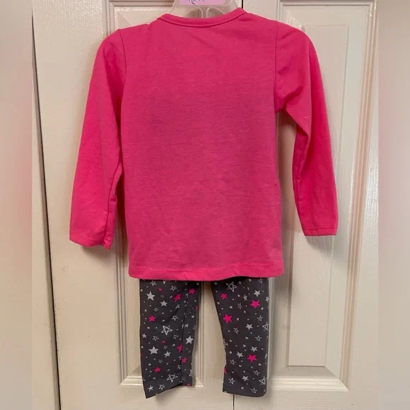 Disney Minnie Mouse Pink and Gray Star Outfit - Picture 4 of 5